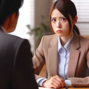 下の名前で呼ばれることに警戒する女性社員