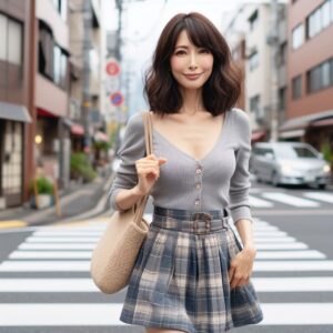 個性と自然体な美しさが魅力的な、48歳の女性