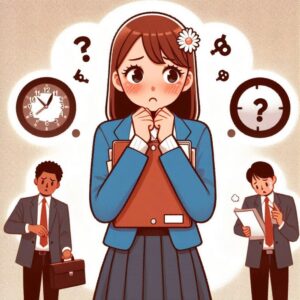 異性との出会いの機会を探す女性社員