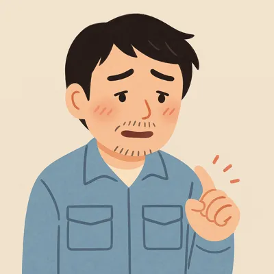 わくいっち社長のプロフィールイラスト。元婚活イベント司会として10年以上の経験を持ち、本命ほど下の名前で呼べない男心を語る